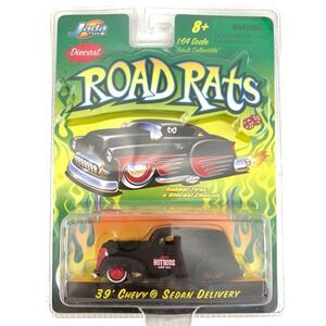 Jada Road Rats 39 1939 Chevy Sedan Delivery Black Jack's Hot Rods Die Cast 1/64